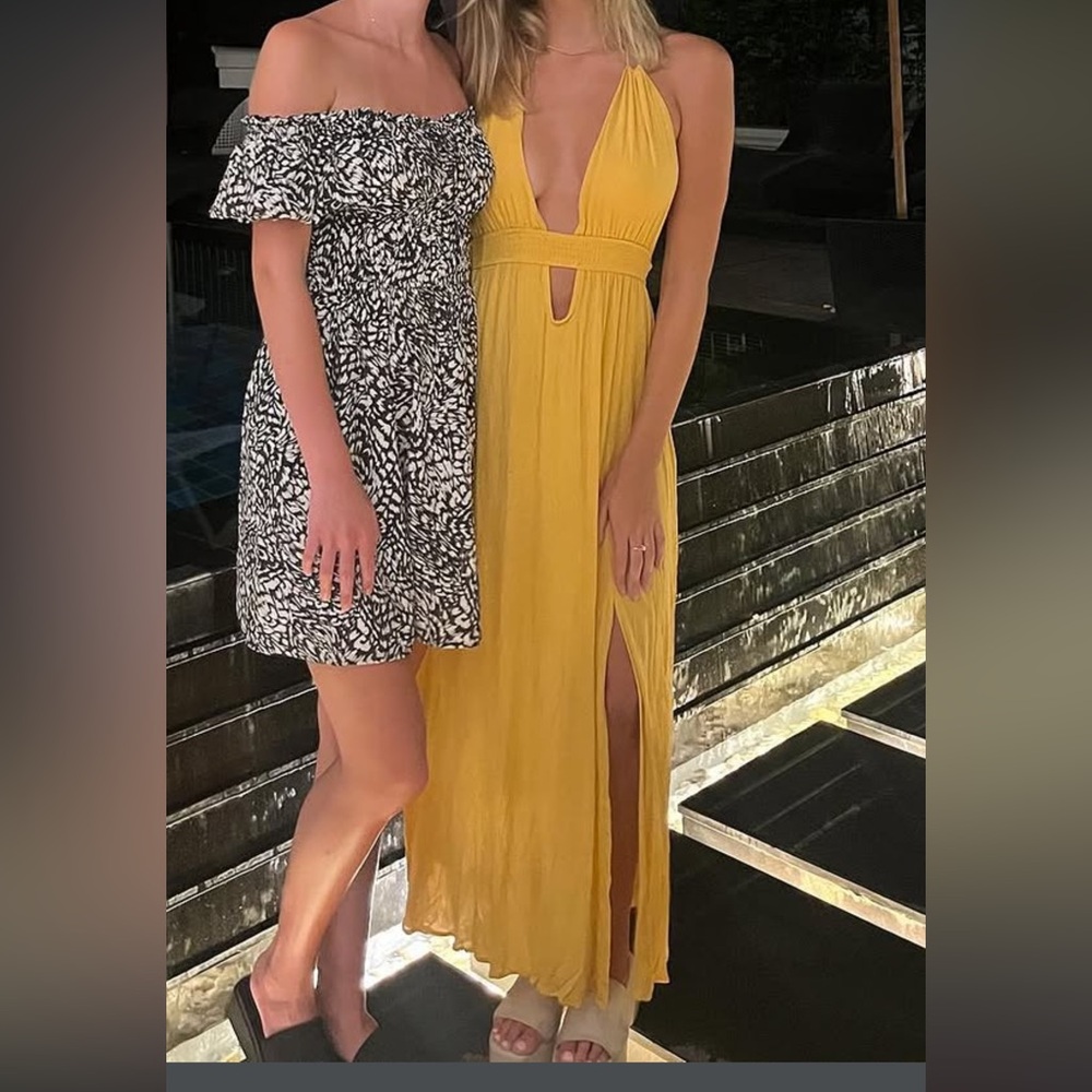 Women's Mustard Yellow Dress